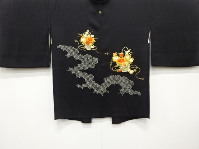 Japanese Kimono / Haori Coat Dochugi Silk